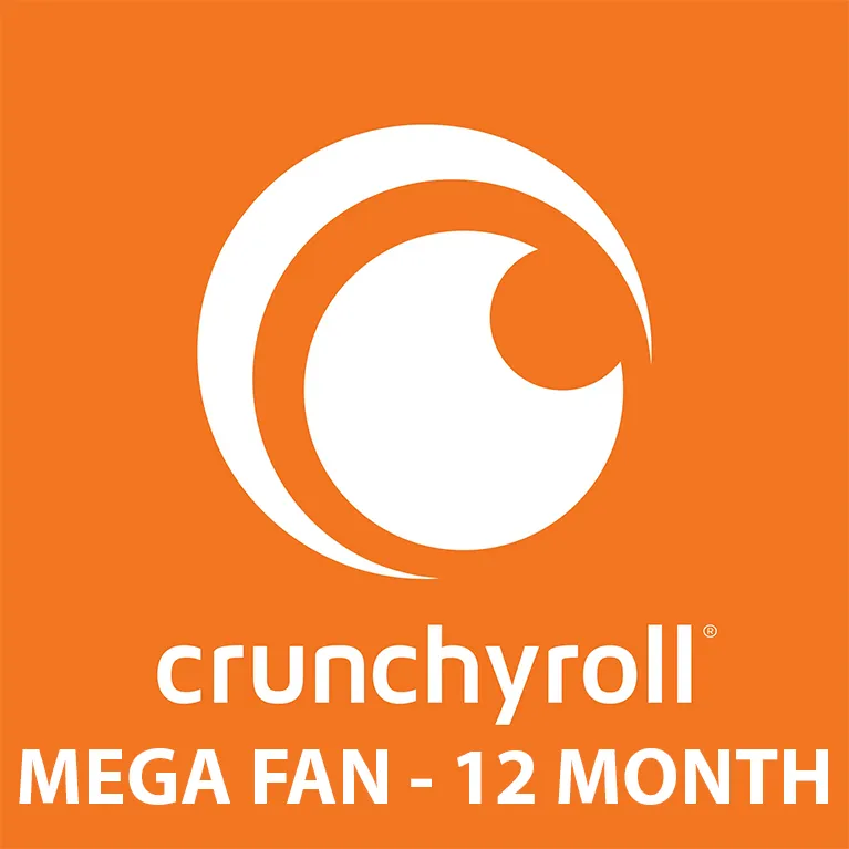 Crunchyroll MEGA FAN - 12 Month