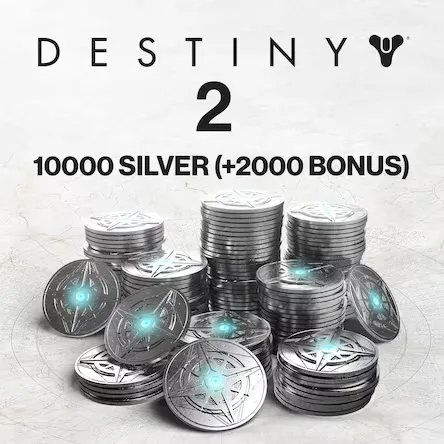 Destiny 2 - 10000 (+2000 Bonus) Silver