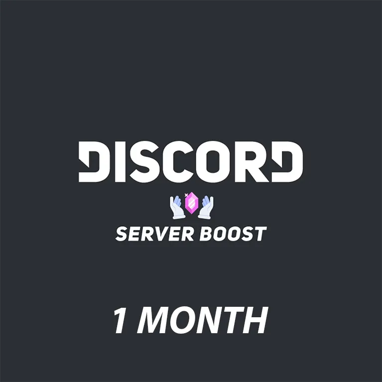 Discord - Level 1 Server Boost (2 Boosts) - 1 Month