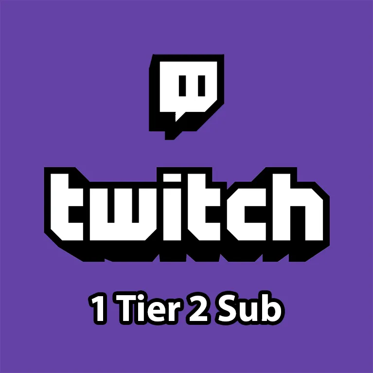 Twitch - 1x Tier 2 Gifted Sub